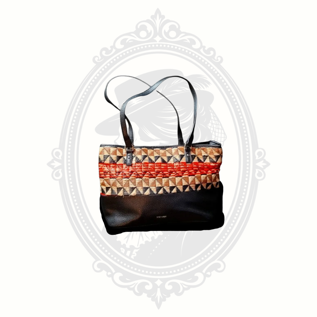 Nine West Neutral Shoulder Handbag Everyday Purse GUC