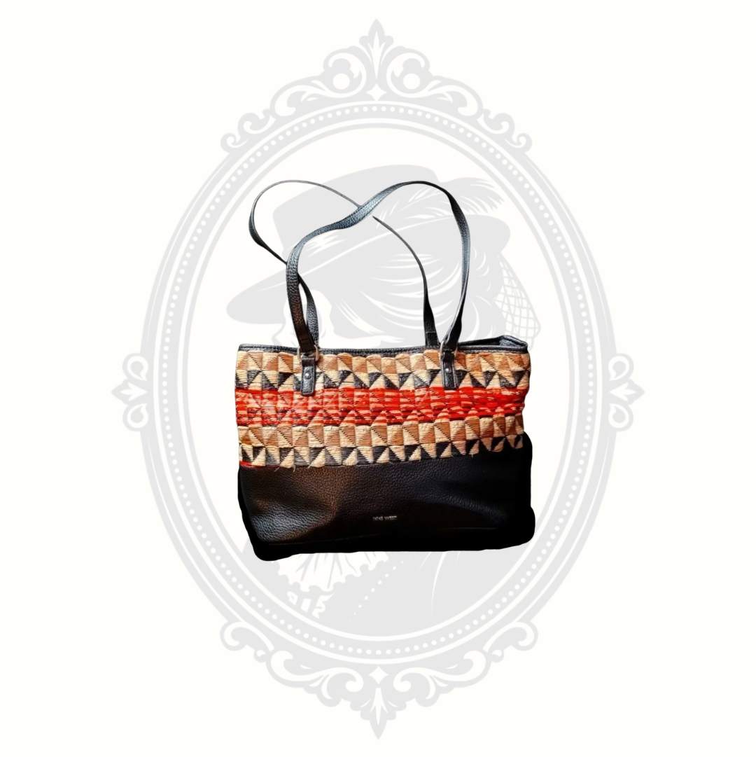 Nine West Neutral Shoulder Handbag Everyday Purse GUC