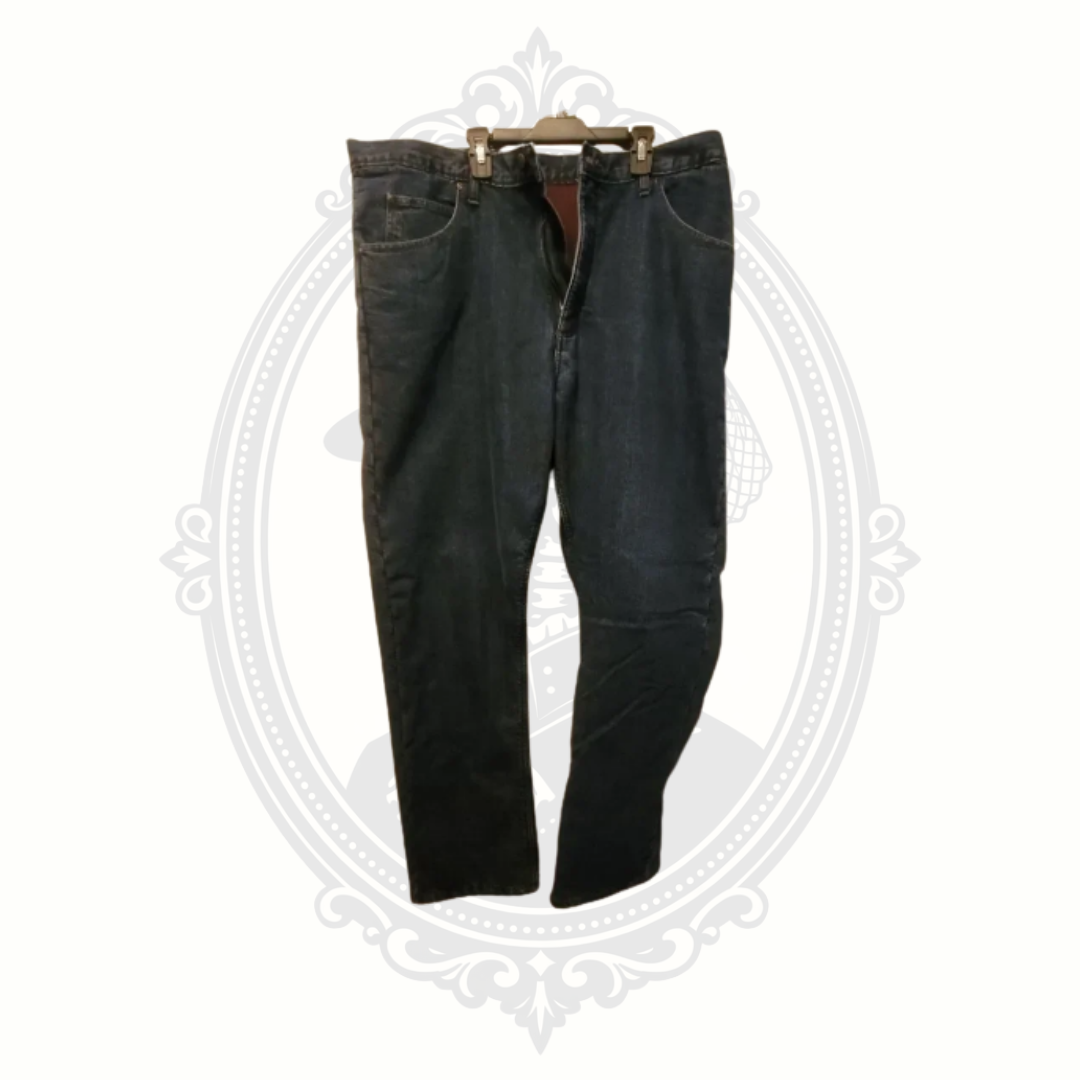 Wrangler Insulated Men’s Fleece Lined Jeans Size 38x32 Relaxed Fit Denim