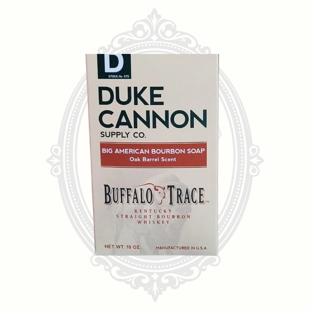 BIG AMERICAN BOURBON SOAP MADE WITH BUFFALO TRACE KENTUCKY WHISKEY 10 OZ BAR