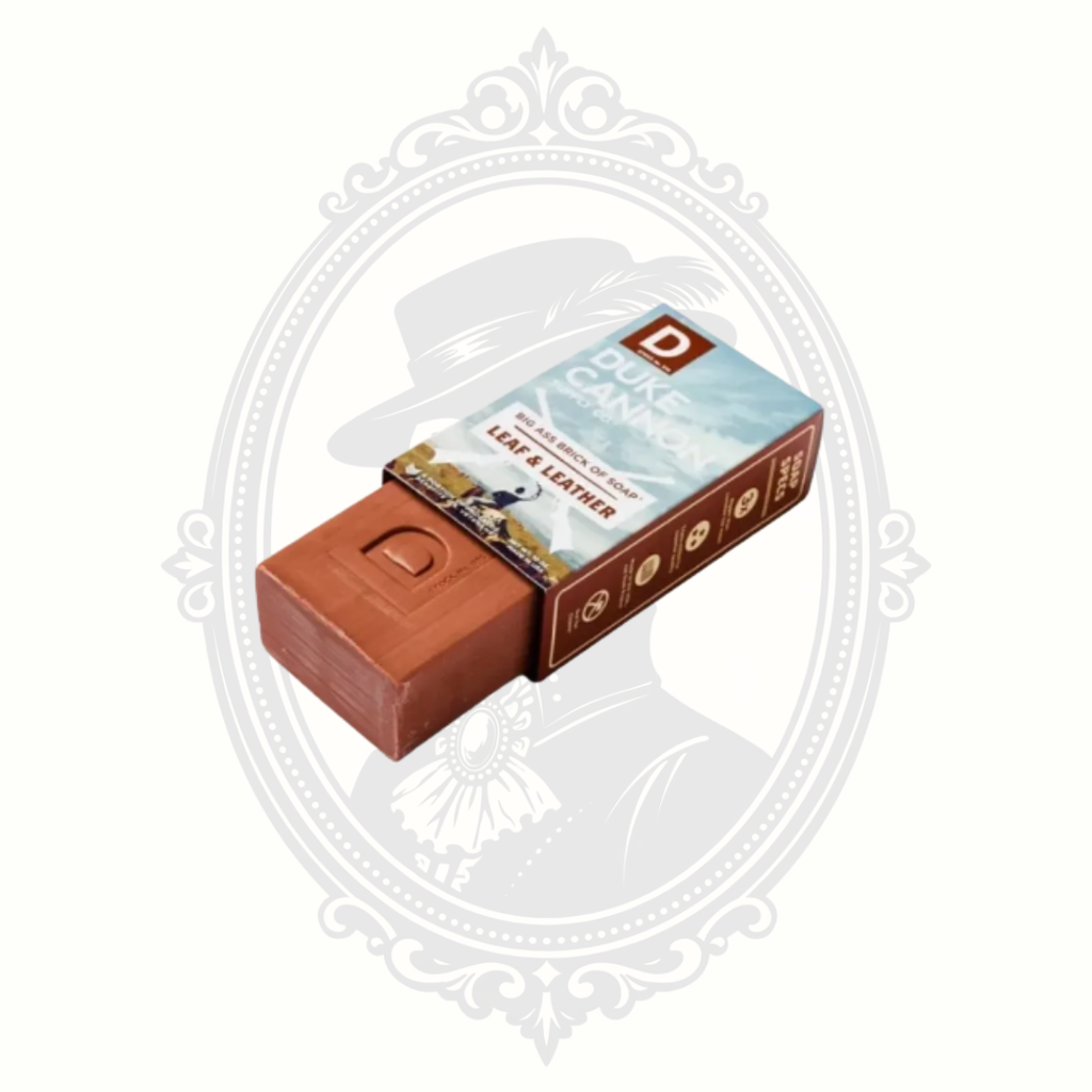 BIG ASS BRICK OF SOAP - LEAF AND LEATHER 10 OZ