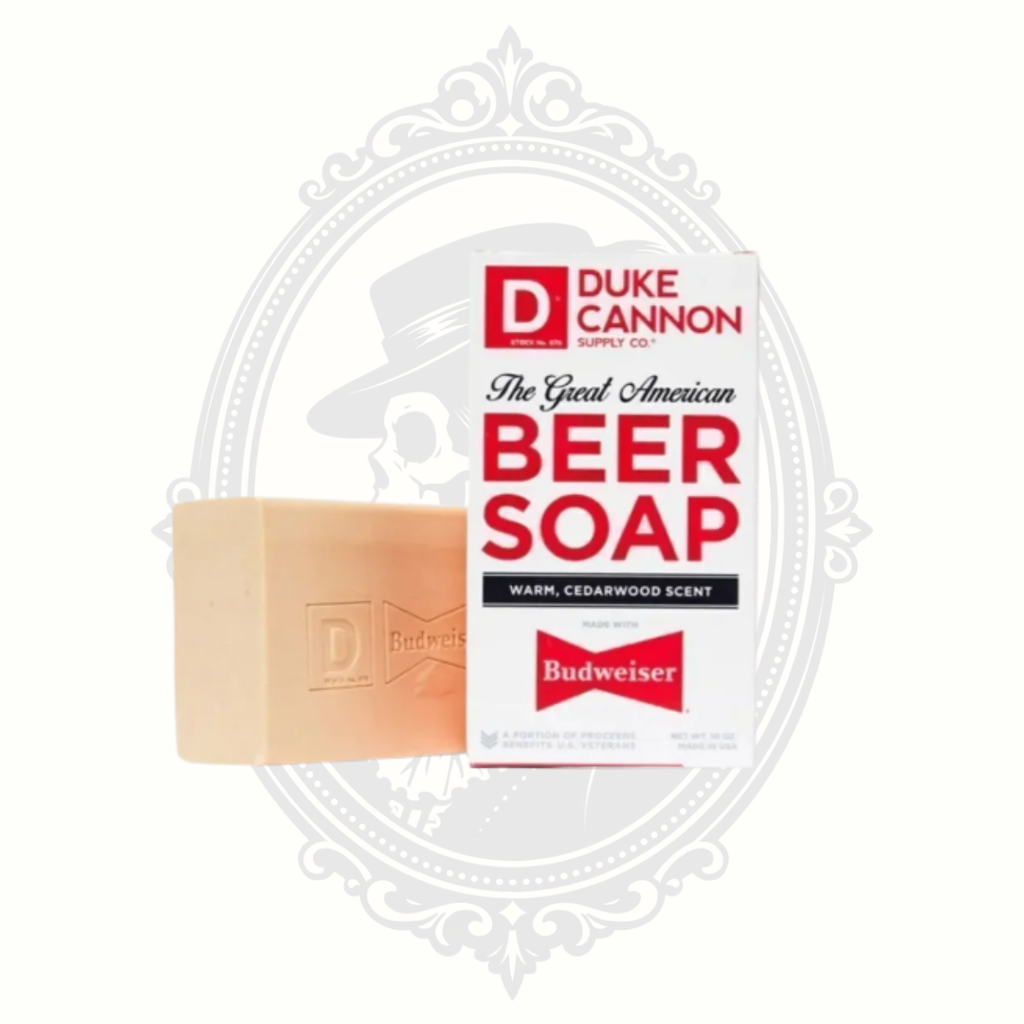 GREAT AMERICAN BEER SOAP - MADE WITH BUDWEISER 10 OZ BAR
