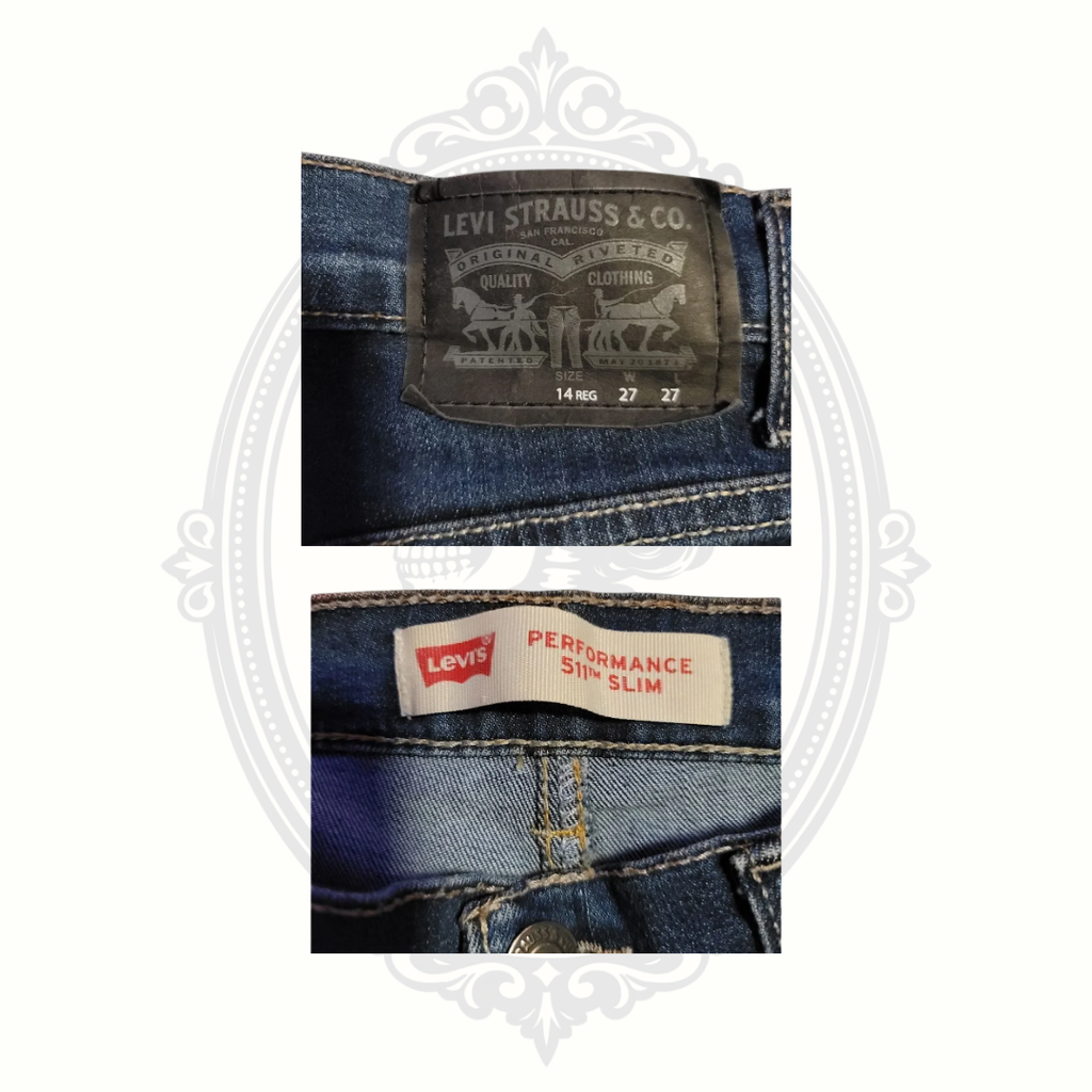 Levi's Performance 511 Slim Jeans 27 x 27 - Young Men's Size 14