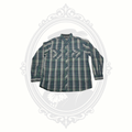 Realtree Xtra Plaid Snap Front Shirt XL Green Gray Long Sleeve