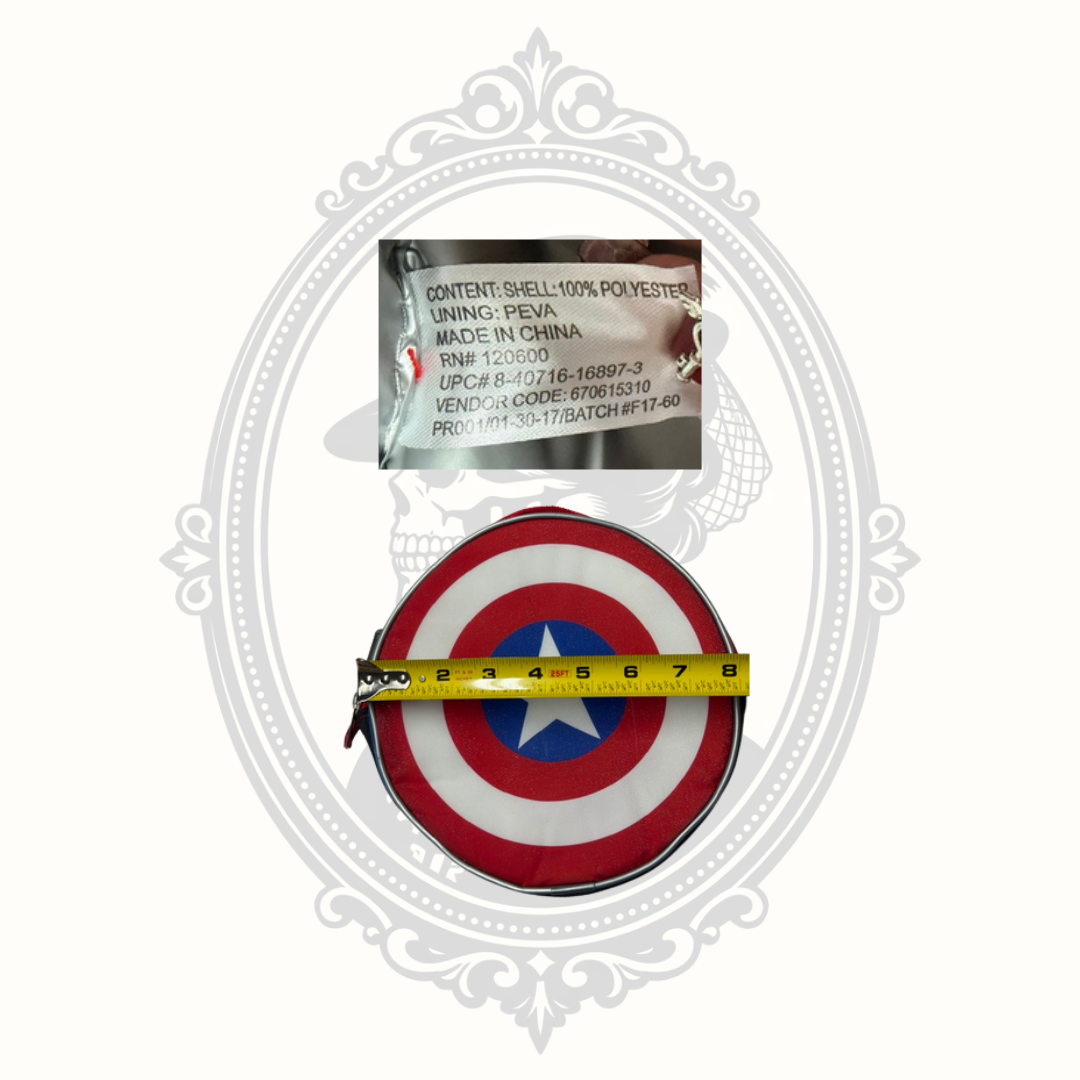 Marvel Avengers Kids Backpack with Removable Captain America Lunch Box