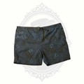 Sand N Sun Men's Navy Tropical Print Swim Trunks XL