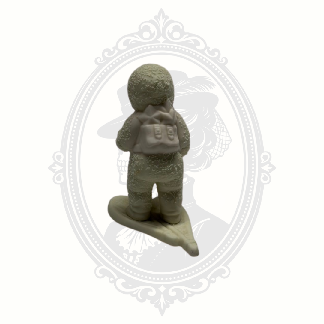 Department 56 Snowbabies® "A Special Delivery" Bisque Porcelain Figurine – Retired