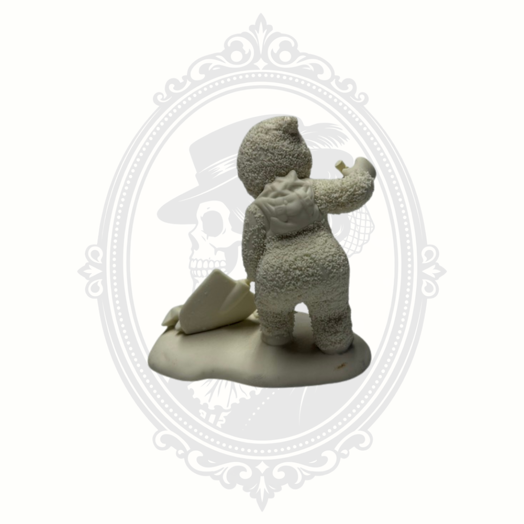 Department 56 Snowbabies® "So Much Work To Do!" Bisque Porcelain Figurine with Stars – Retired