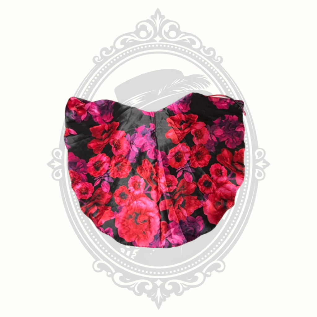 Speechless Girls Red Lace & Floral High-Low Party Dress - Size 8