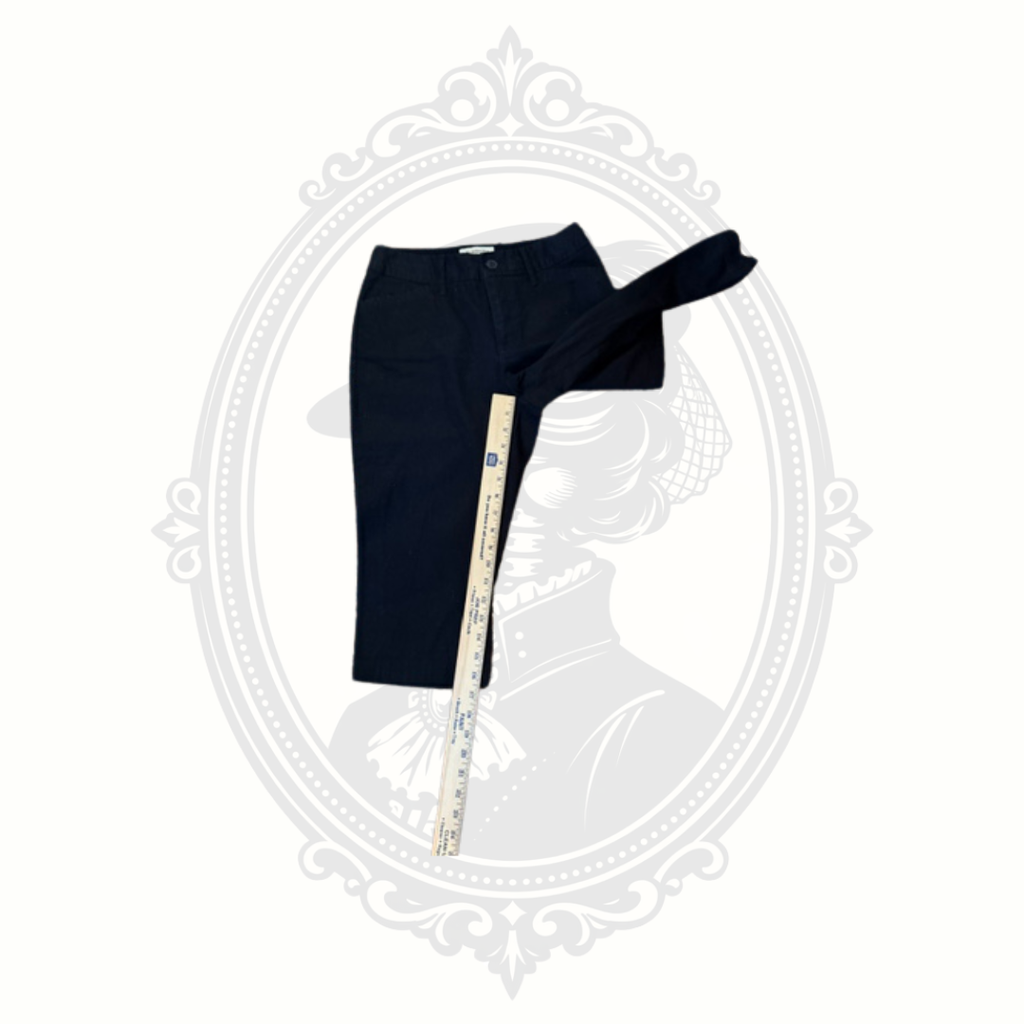 St. John's Bay Seventy Slender Petite Black Capri Pants Size 6P