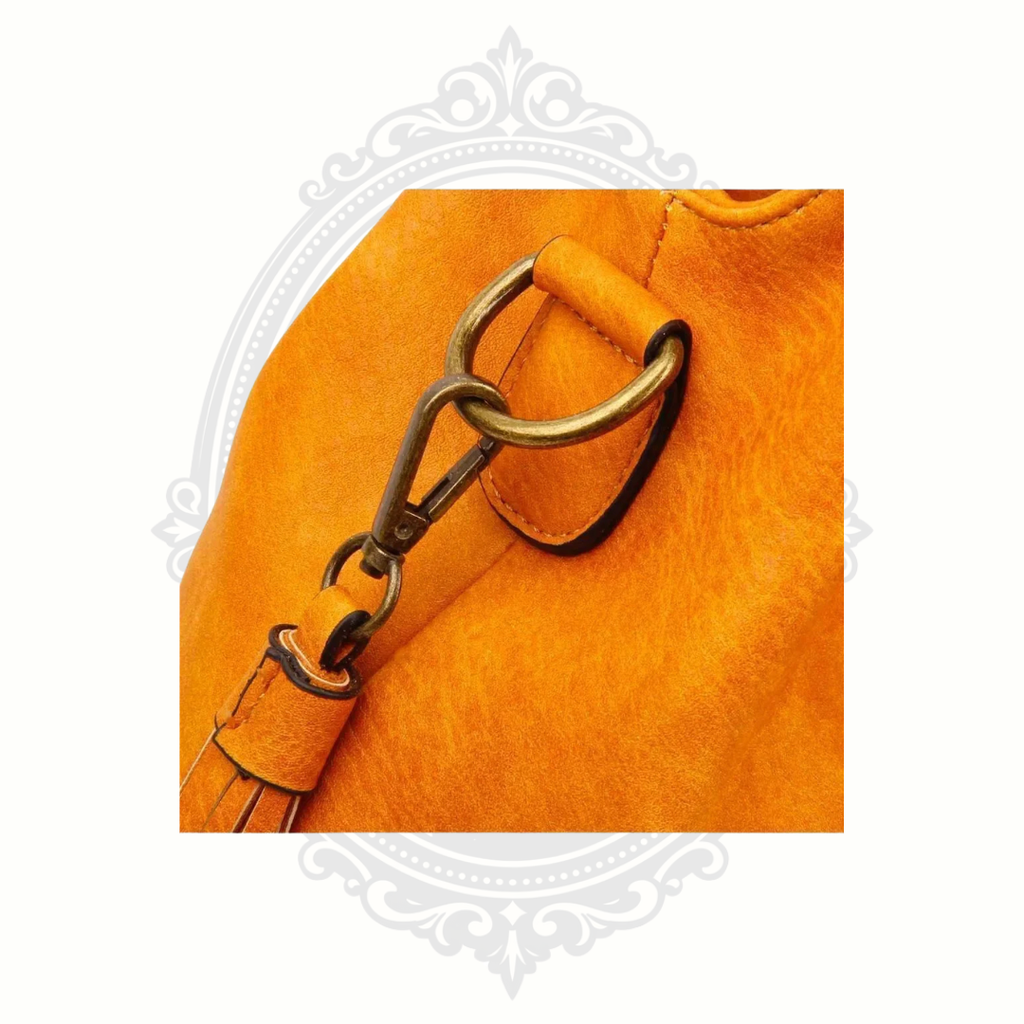Ampere Creations "The Amia Hobo" Camel Vegan Leather Convertible Hobo & Crossbody Bag – NWT