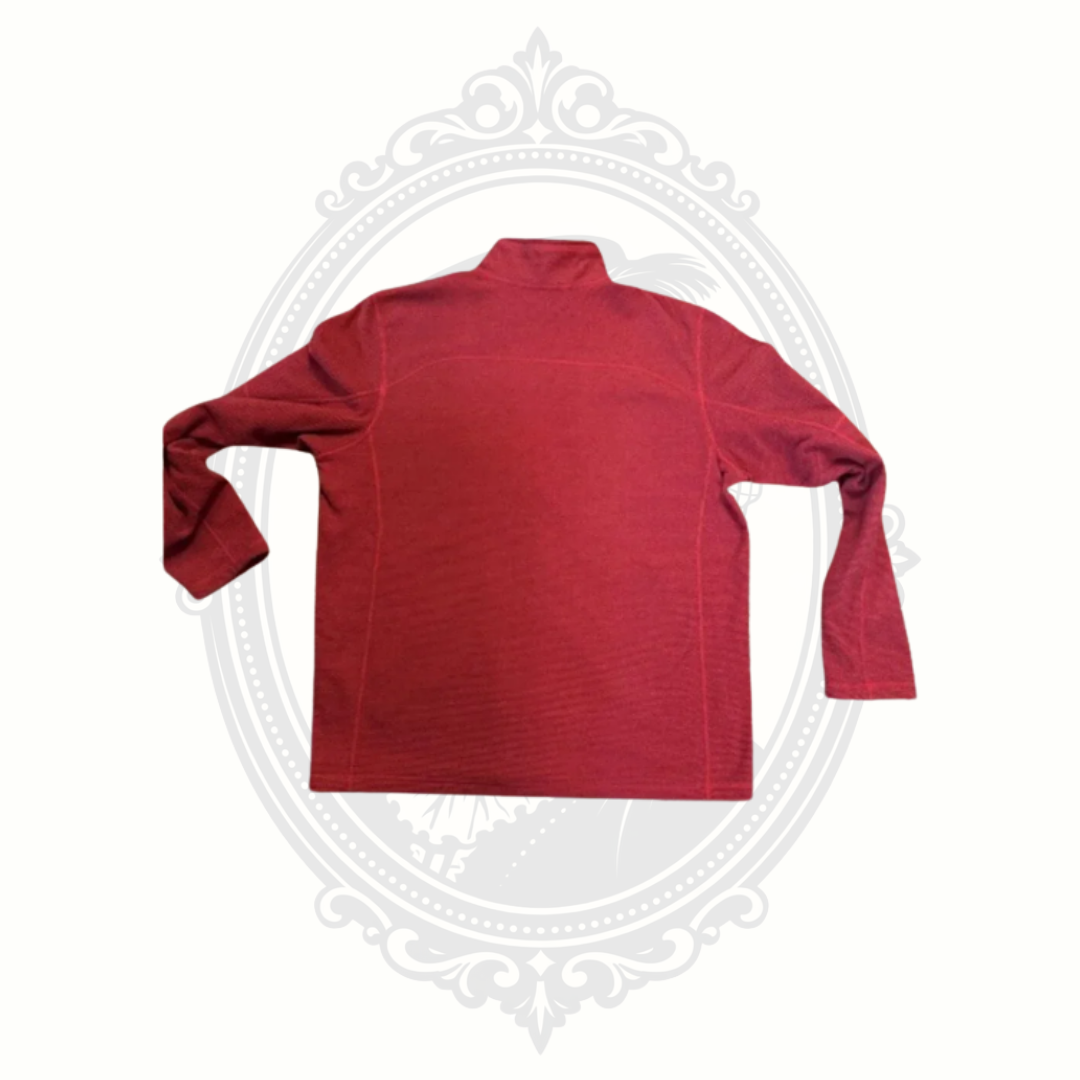 The North Face Men's XL Red Full-Zip Performance Fleece Jacket