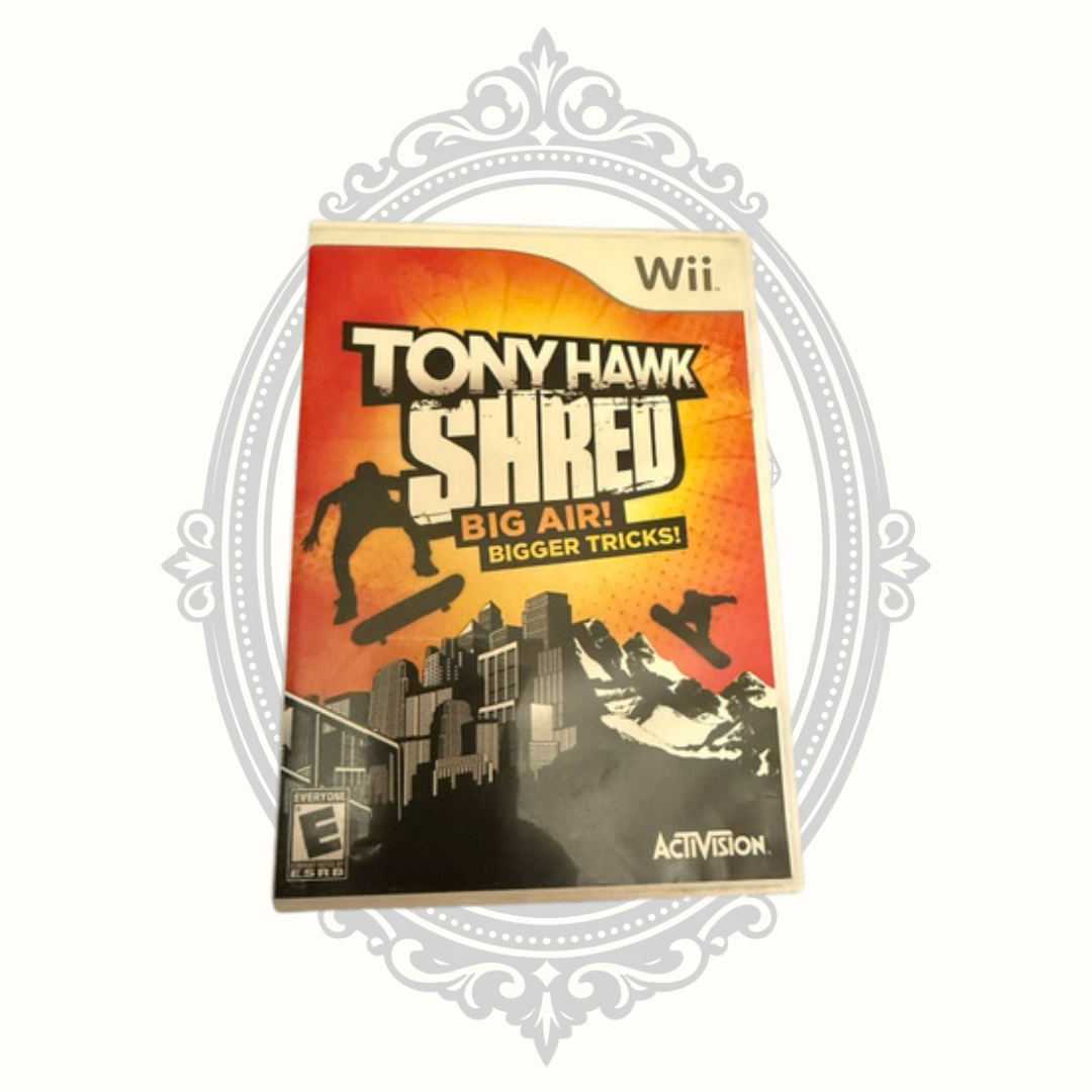 Tony Hawk: Shred for Nintendo Wii – Game with Case – Tested & Working – No Manual
