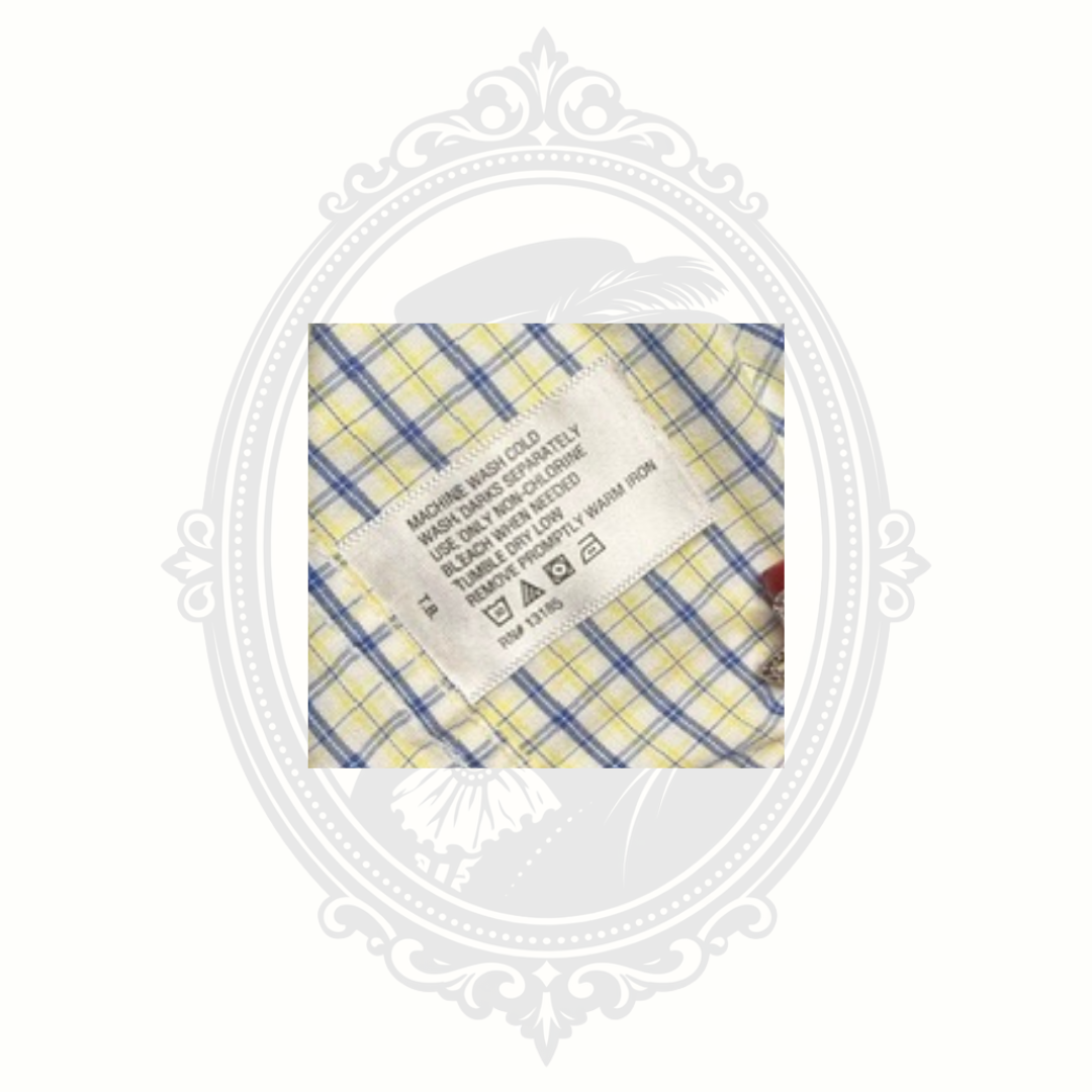 U.S. Polo Assn. Men's Slim Fit Plaid Button Front Shirt Yellow Blue Size Large