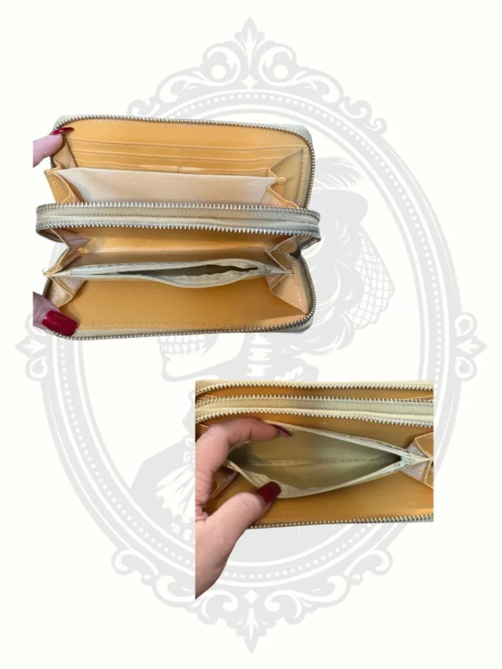 Unicorn Double Zip Wallet – I Believe In Magic Glitter Organizer