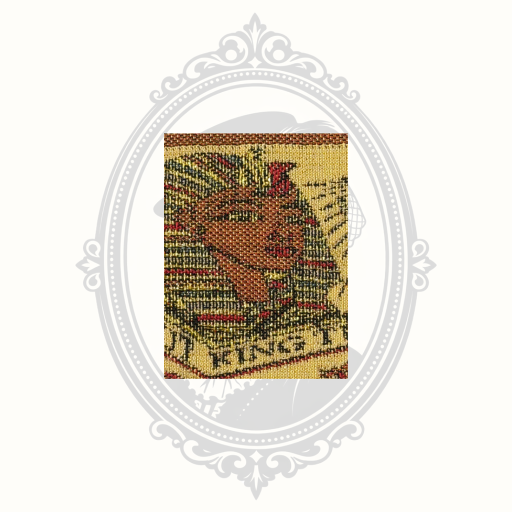 Vintage Egyptian King Tut Woven Tapestry Crossbody Souvenir Bag | Double-Sided