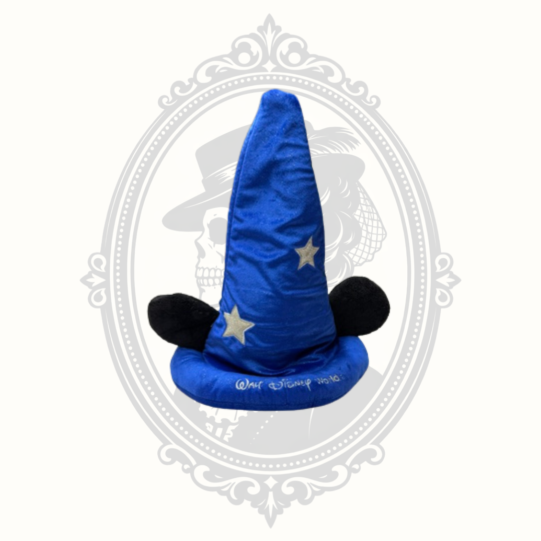 Authentic Walt Disney World Sorcerer Mickey Plush Wizard Hat Adult Theme Park Hat