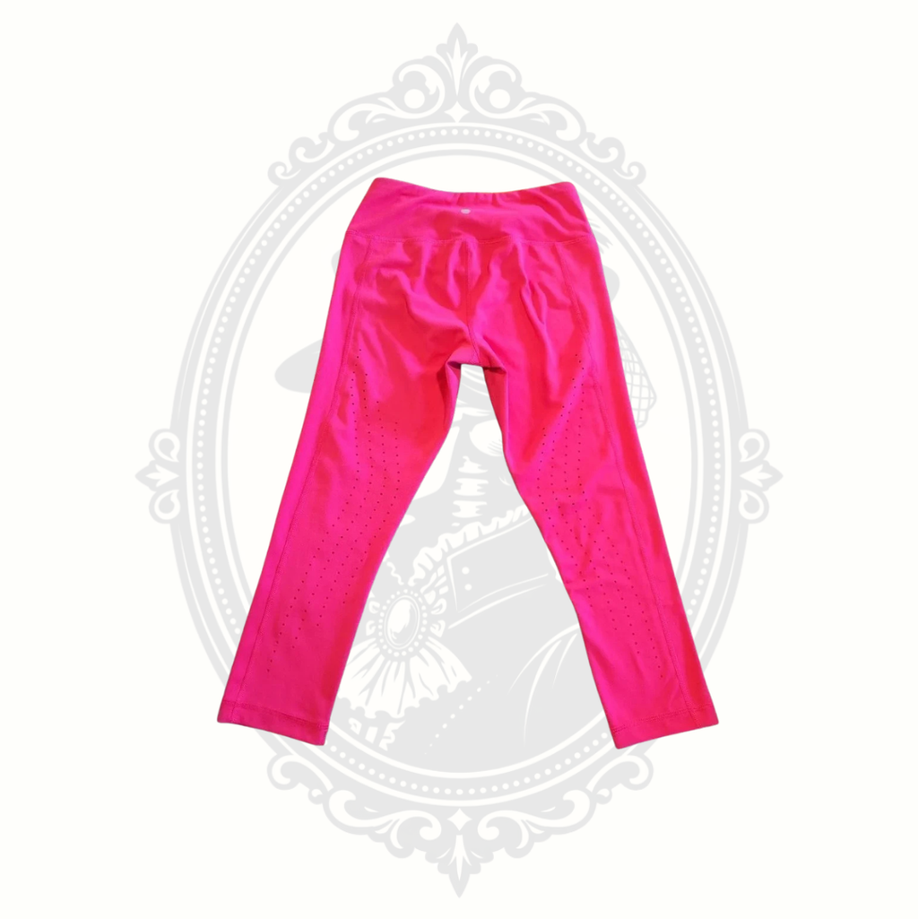 Yogalicious Hot Pink Cropped Leggings Size Small