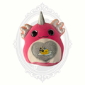 ZURU Rainbocorns Pink Flying Unicorn Plush – Silver Wings & Glitter Heart