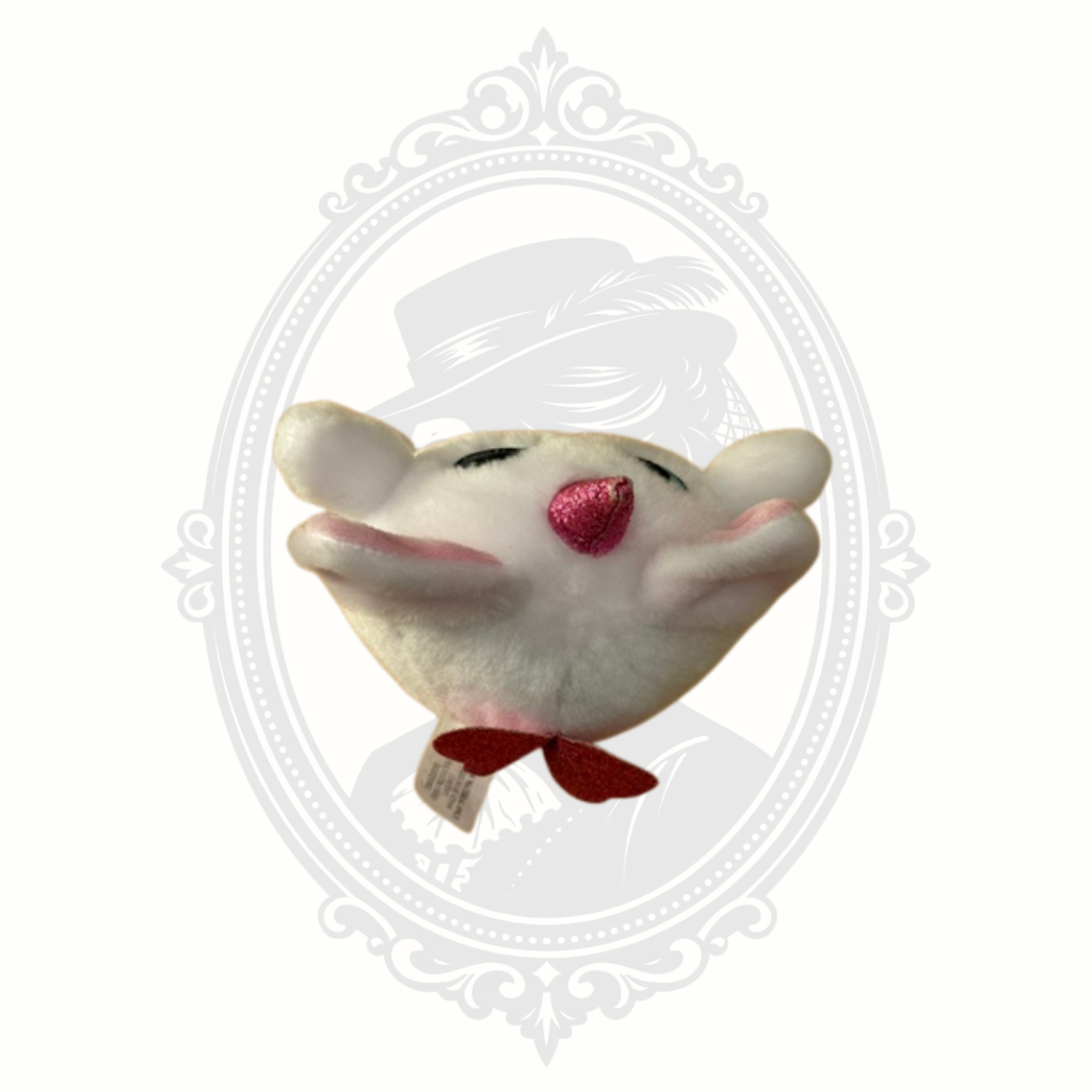 ZURU Rainbocorns White Unicorn Mini Plush Pink Glitter Wings Heart Candy Plush Toy