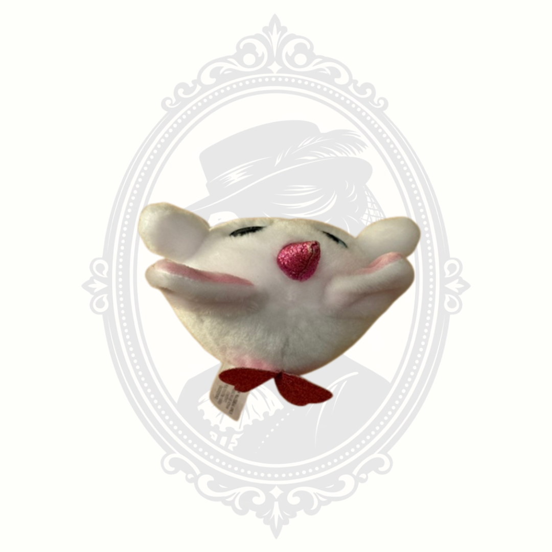 ZURU Rainbocorns White Unicorn Mini Plush Pink Glitter Wings Heart Candy Plush Toy