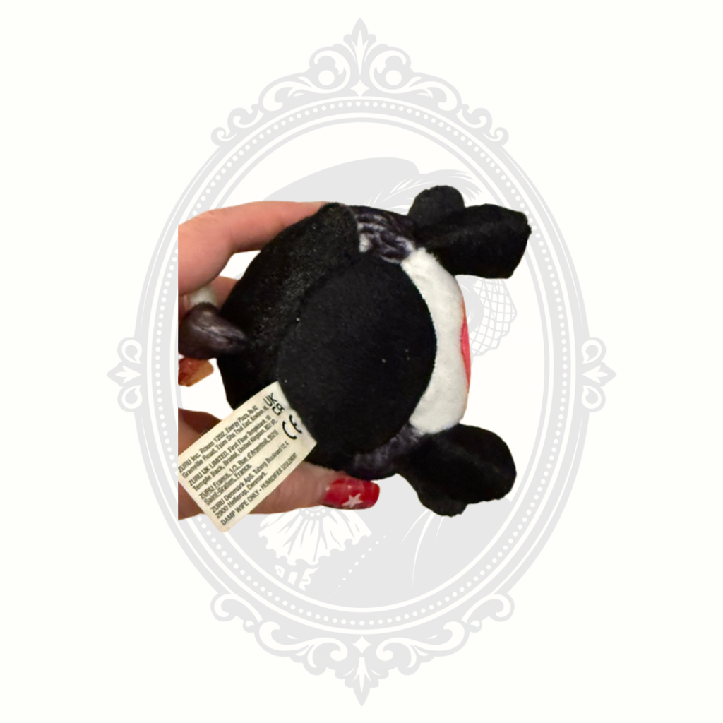 ZURU Rainbocorns Puppycorn Black Kitty Unicorn Mini Plush – Pink Bow & Laptop Heart