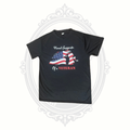 Armored Sportswear Proud Supporter of a Veteran Tee Men's Large Black Patriotic Shirt