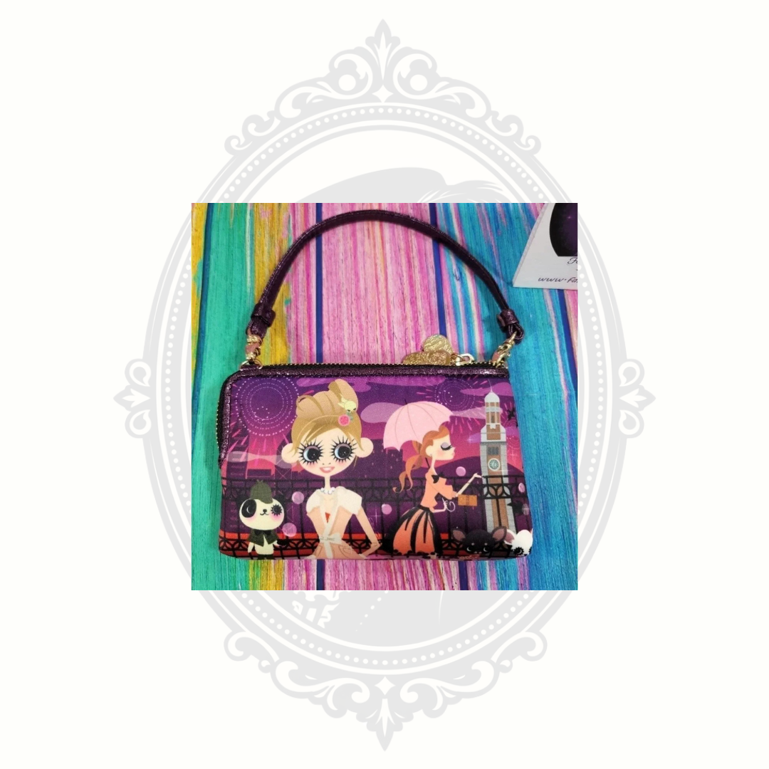 Asteria by Alice Chan "Viva French" Mini Bag – Hong Kong Designer – Interchangeable Handle