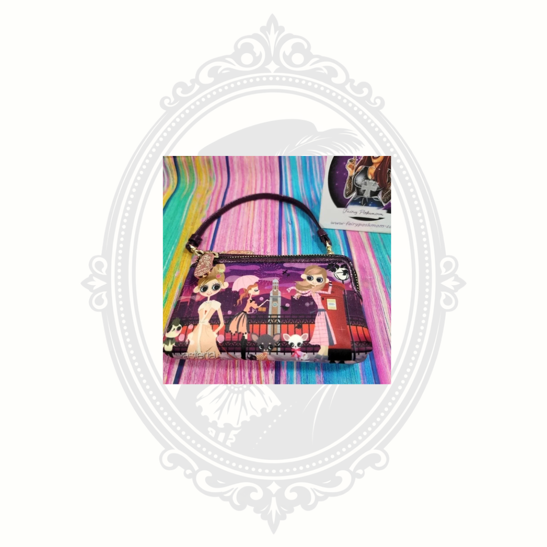 Asteria by Alice Chan "Viva French" Mini Bag – Hong Kong Designer – Interchangeable Handle