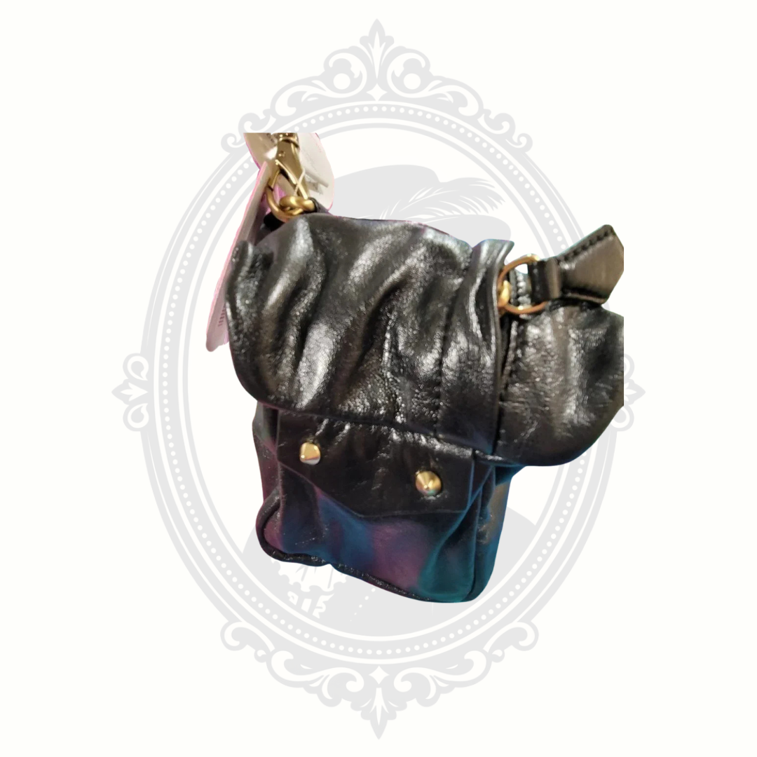 Authentic Givenchy Medium Pandora Bag Black Calfskin Leather Crossbody Satchel with Certificate of Authenticity