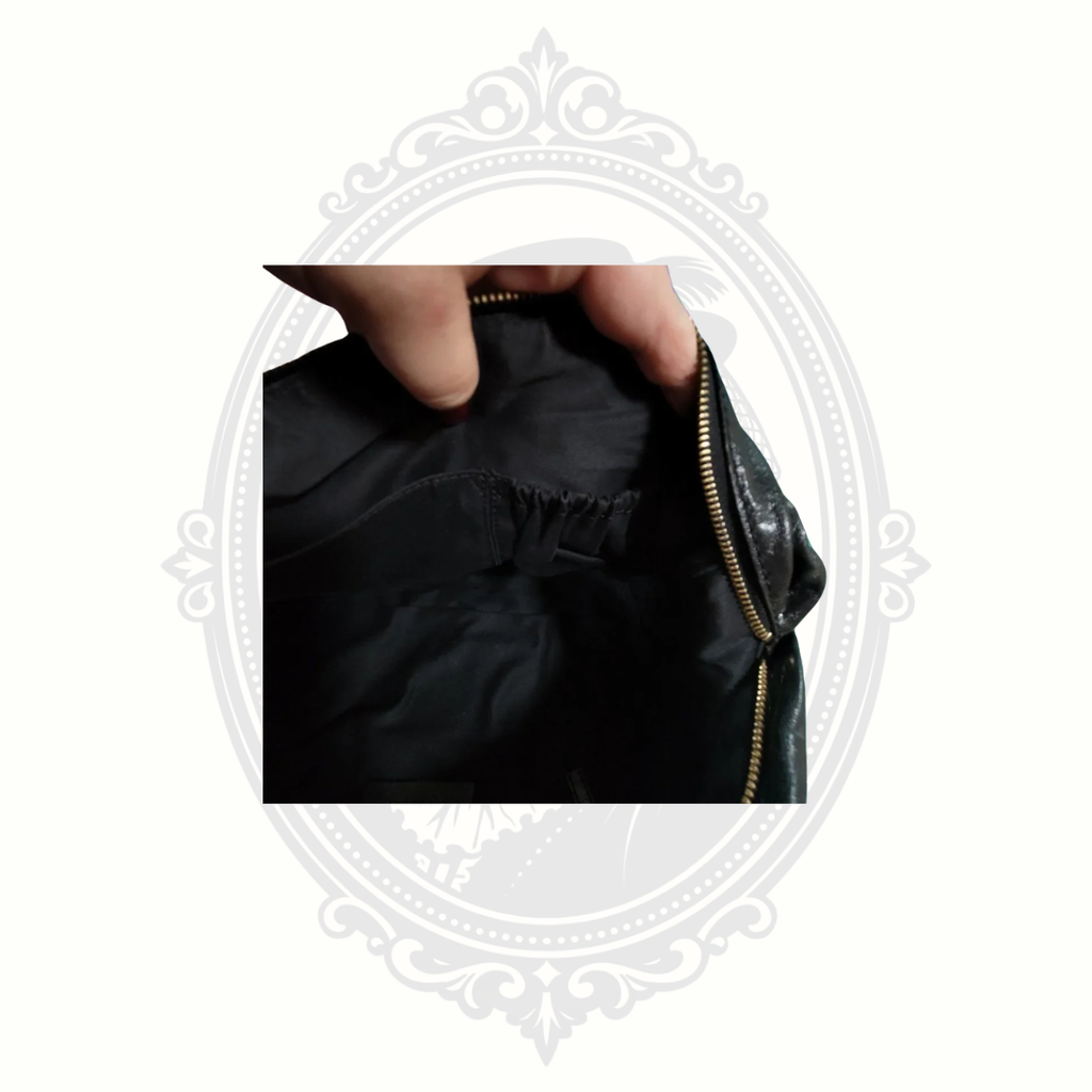 Authentic Givenchy Medium Pandora Bag Black Calfskin Leather Crossbody Satchel with Certificate of Authenticity
