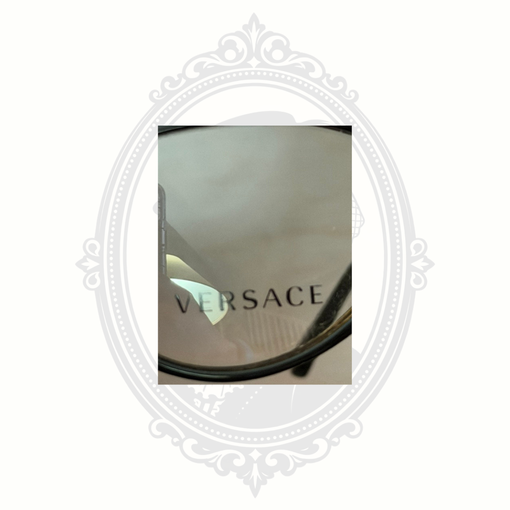 Authentic Versace VE3166B Black & Gold Optical Eyeglass Frames | Made in Italy | 51-15-135