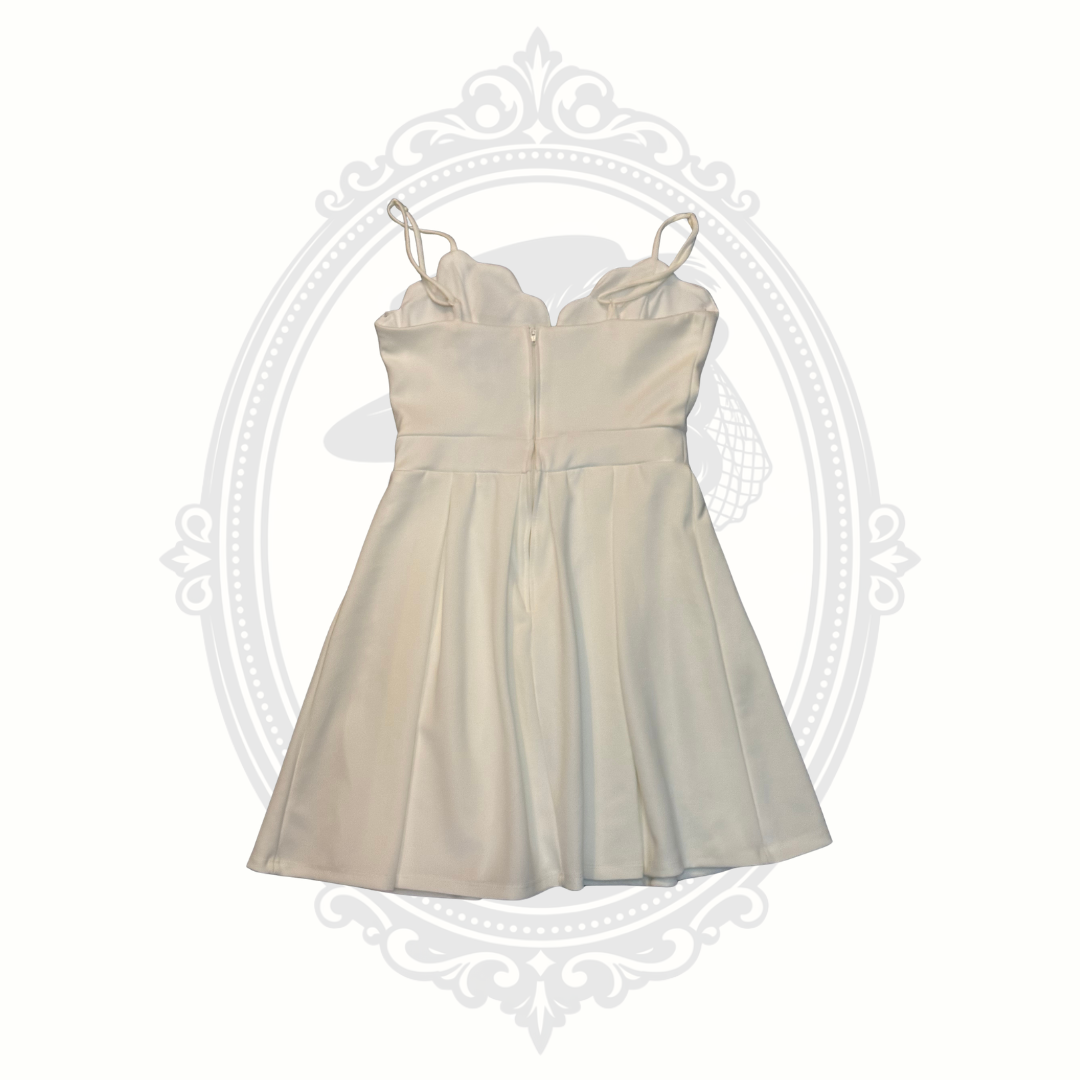 B. Darlin Ivory Sweetheart Special Occasion Dress | Size 3/4