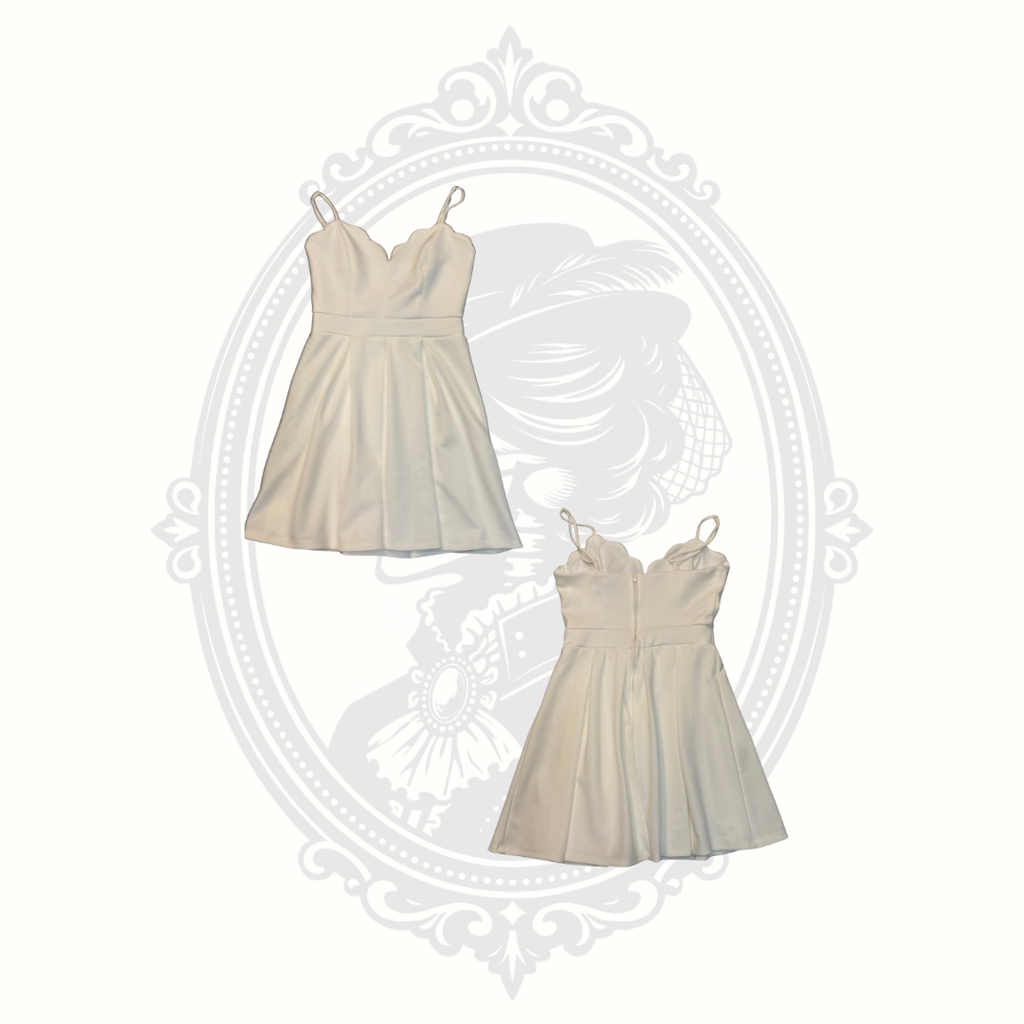 B. Darlin Ivory Sweetheart Special Occasion Dress | Size 3/4