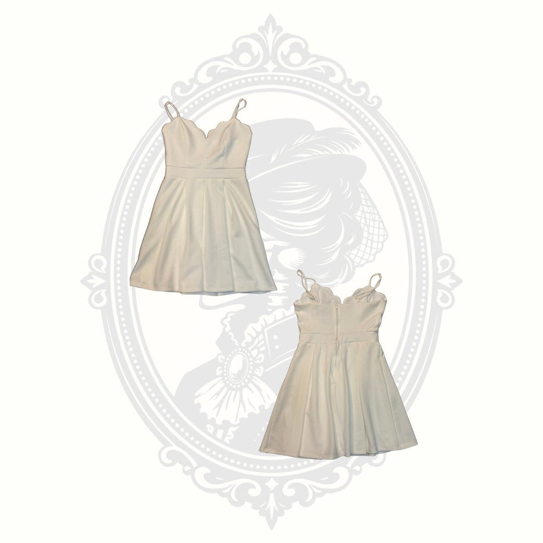 B. Darlin Ivory Sweetheart Special Occasion Dress | Size 3/4