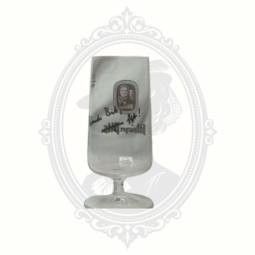 Bitburger Pilsner Glass 0.2L – German Beer Glass by Rastal