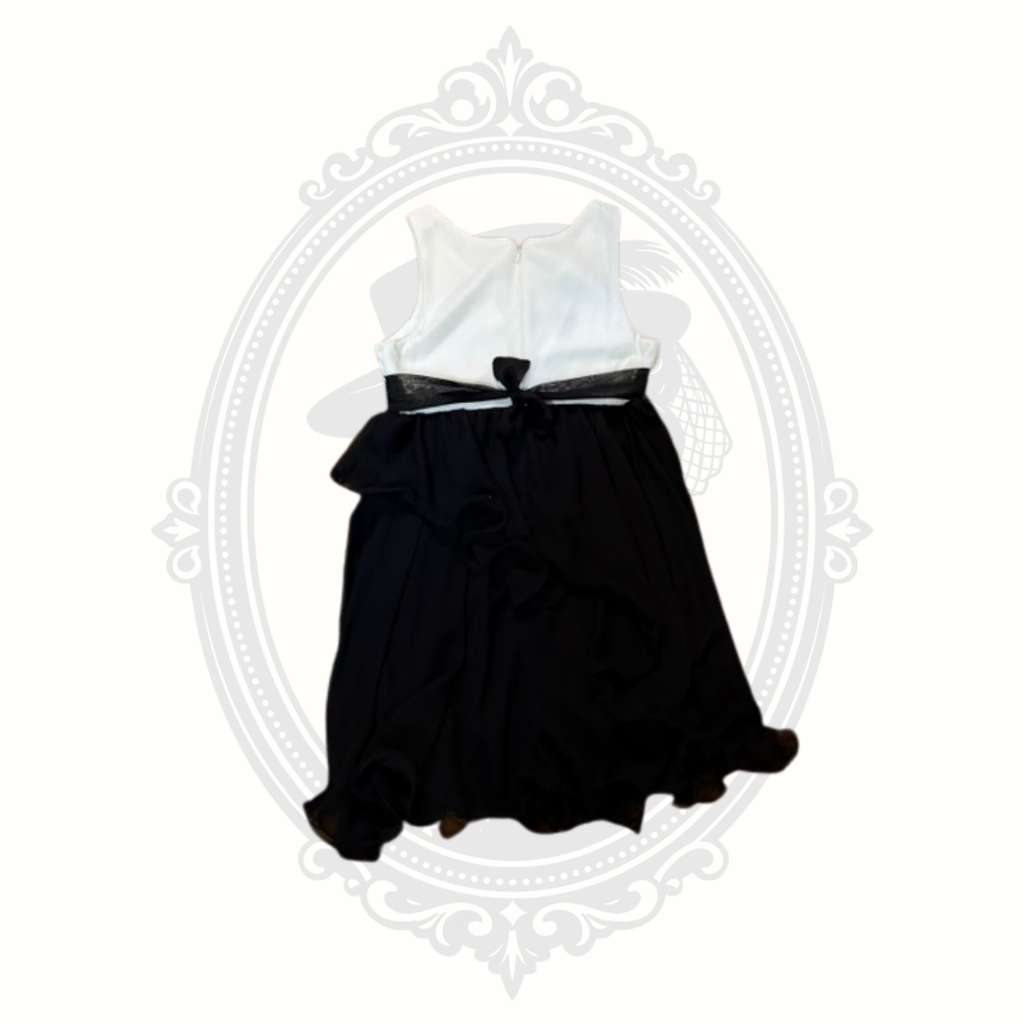 Bonnie Jean Girls Black & White Special Occasion Dress Size 12