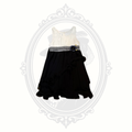 Bonnie Jean Girls Black & White Special Occasion Dress Size 12