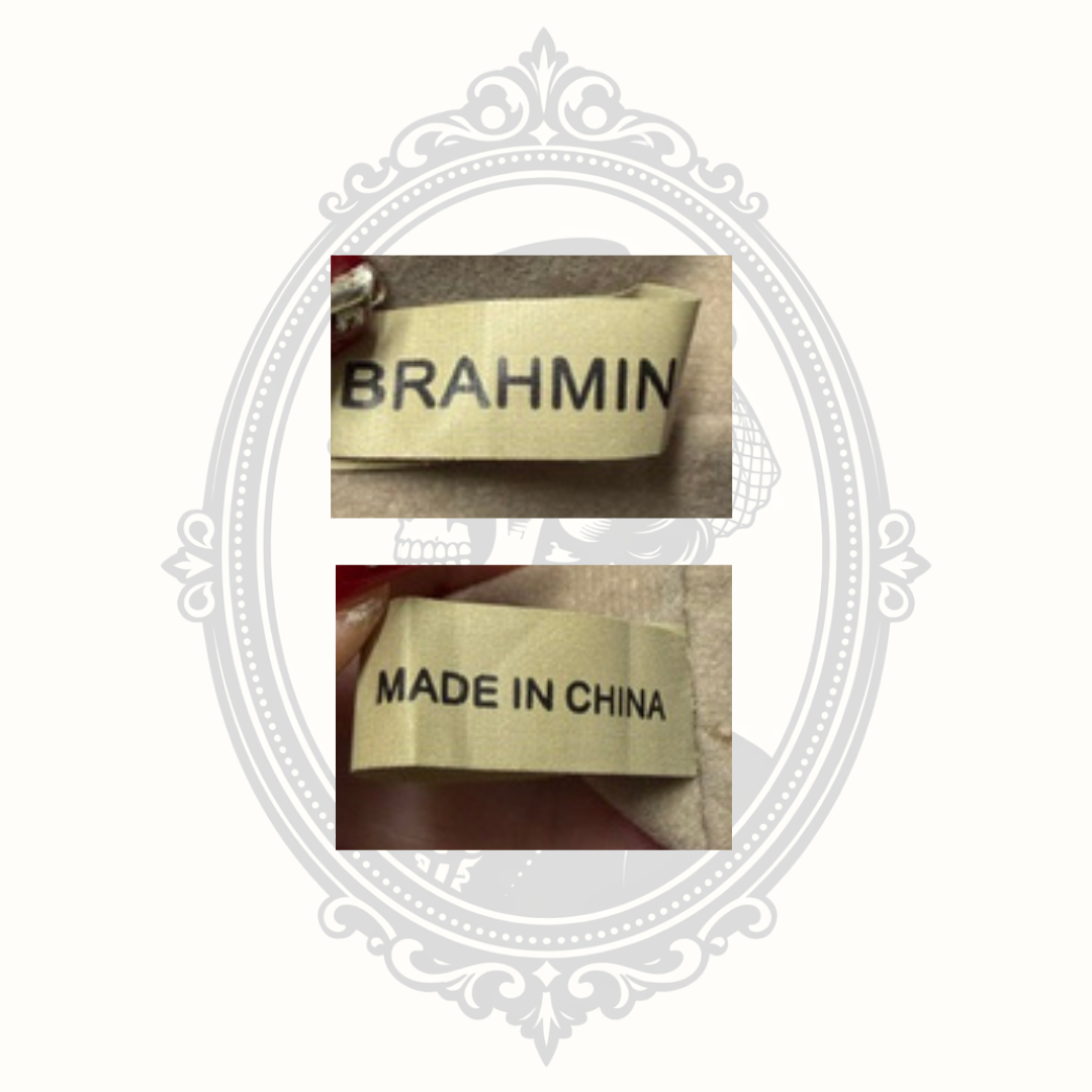 Brahmin Lilibeth Mermaid Green Melbourne Embossed Leather Shoulder Bag