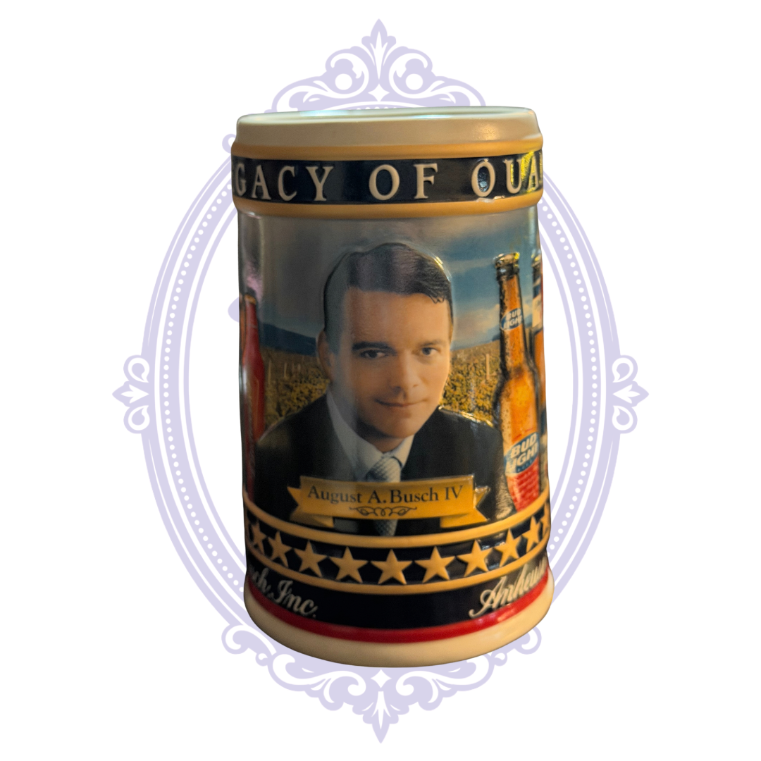 2007 Busch Family Series August A Busch IV portrait stein