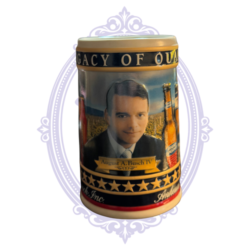 2007 Busch Family Series August A Busch IV portrait stein