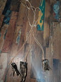 Genuine Louisiana Alligator Paw Necklace – Handcrafted Bayou Oddity Jewelry