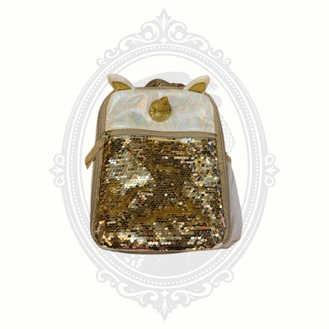 Cat & Jack Unicorn Iridescent Sequin Insulated Lunch Box
