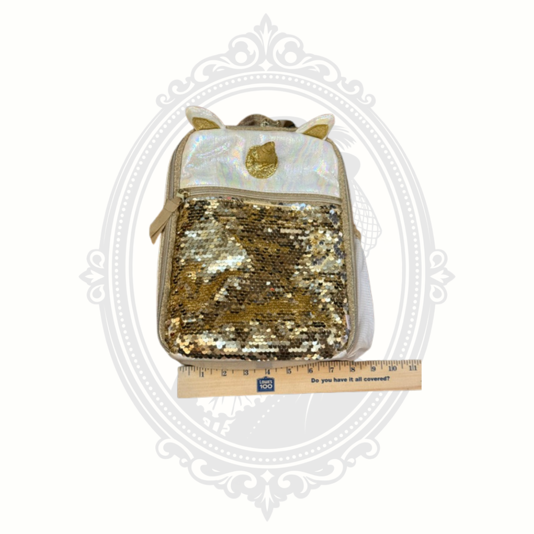 Cat & Jack Unicorn Iridescent Sequin Insulated Lunch Box