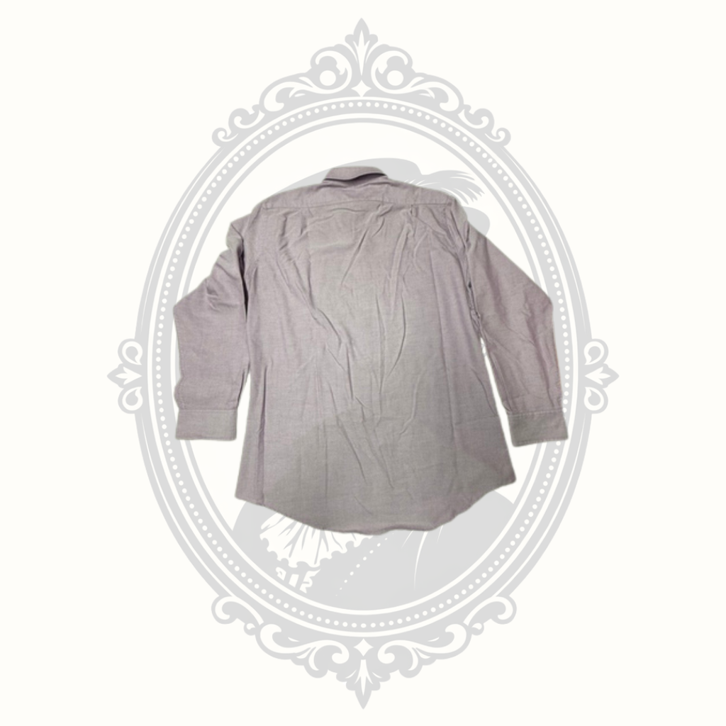 Back view of Covington men's long sleeve dress shirt