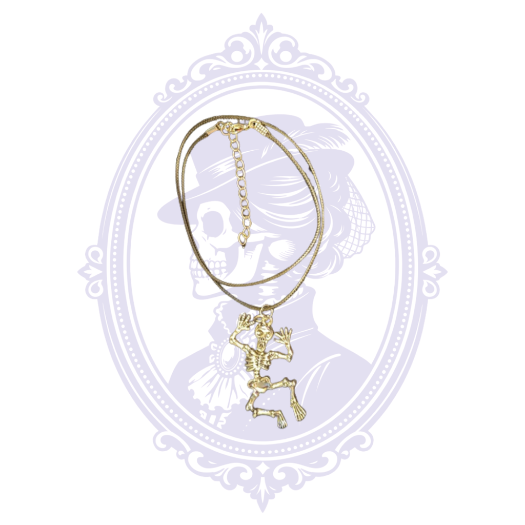 Articulated Skeleton Pendant Necklace | CC-HW-N01