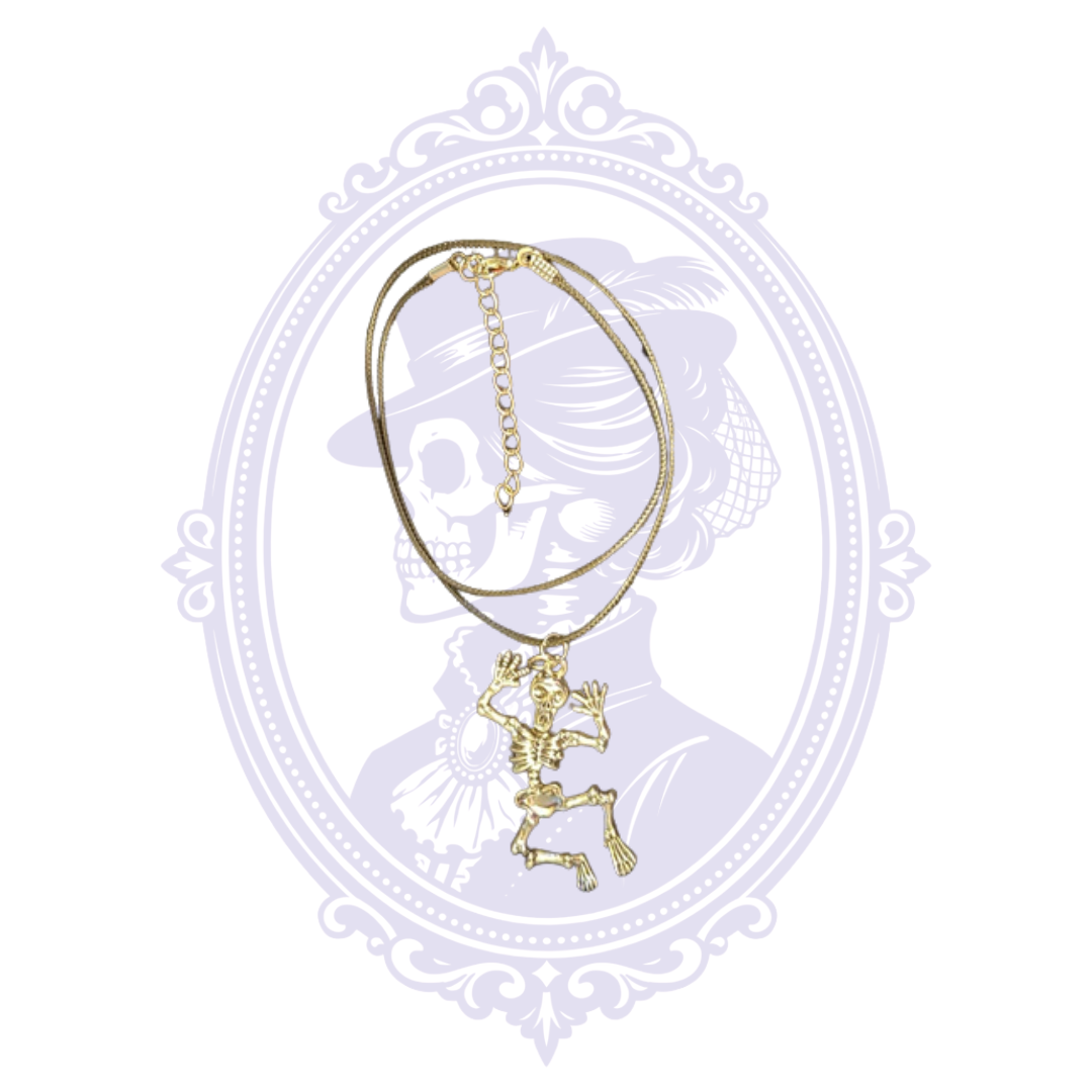 Articulated Skeleton Pendant Necklace | CC-HW-N01