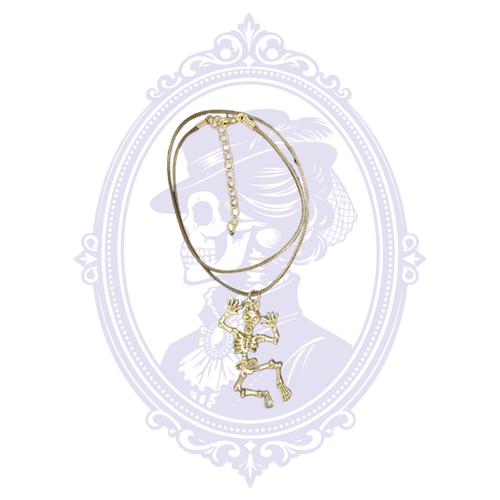 Articulated Skeleton Pendant Necklace | CC-HW-N01