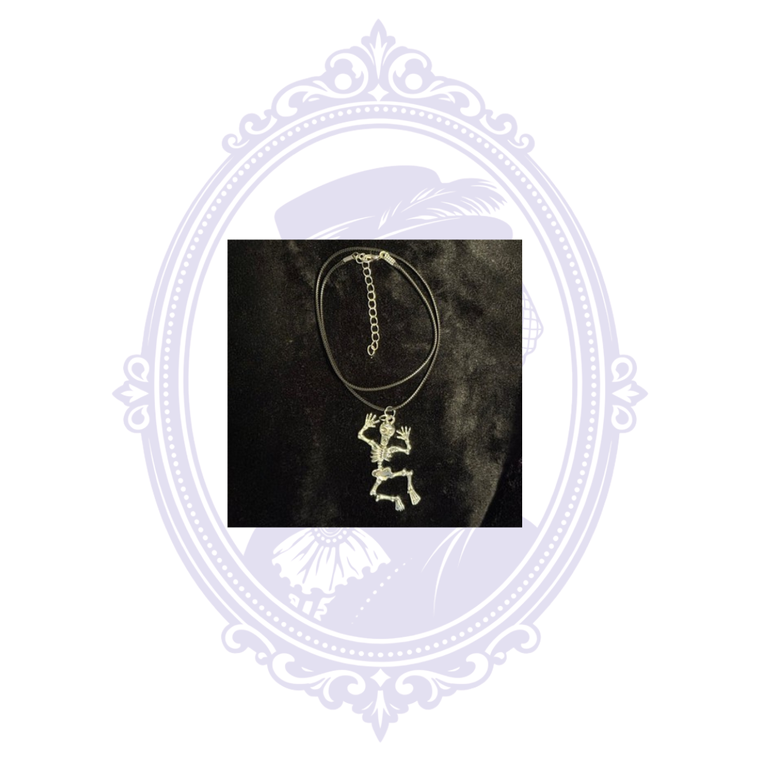 Articulated Skeleton Pendant Necklace | CC-HW-N01