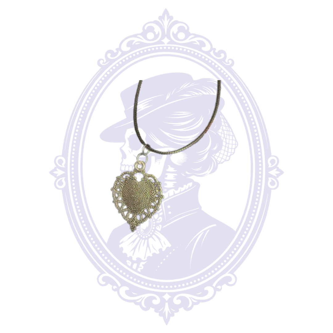 Butterfly Heart Pendant Necklace | CC-HW-N02